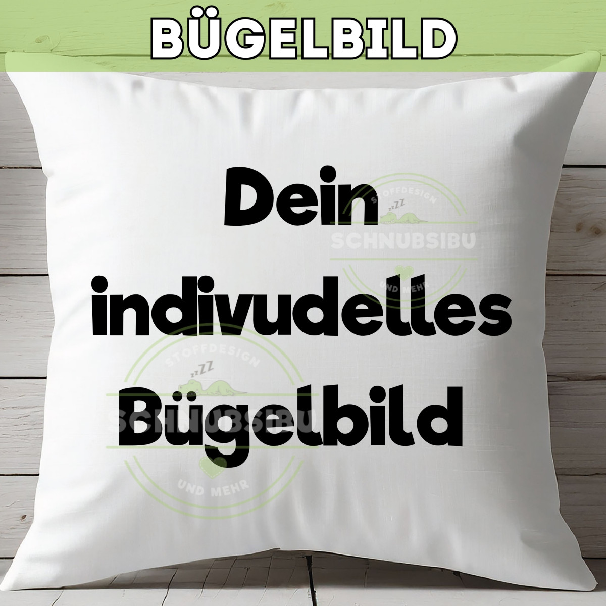 Dein Bügelbild - Dein Eigenes Motiv als Bügelbild